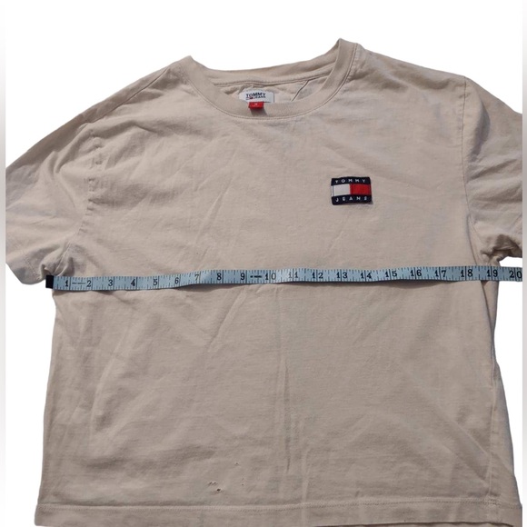 Tommy Jeans cropped t-shirt Medium Y2K - Picture 4 of 7